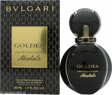 bvlgari goldea the roman night absolute woda perfumowana 50 ml    