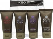 Click to view product details and reviews for Molton brown gift set 30ml coco sandalwood body lotion 30ml ylang ylang body wash 30ml white sandalwood body wash 30ml pink pepperpod body wash.