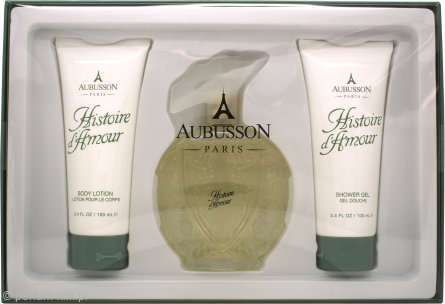 aubusson histoire d'amour woda perfumowana 100 ml   zestaw 