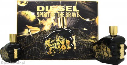 diesel spirit of the brave woda toaletowa 125 ml   zestaw 