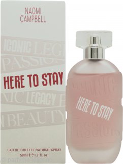 Naomi Campbell Here To Stay Eau de Toilette 50ml Spray