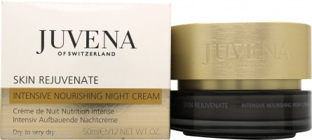 Juvena Skin Rejuvenate Intensive Nourishing Nattkrem 50ml - For Tørr til Svært Tørr Hud