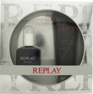 replay essential for him woda toaletowa 30 ml   zestaw 