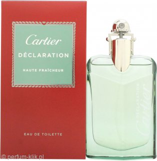 cartier declaration haute fraicheur woda toaletowa 50 ml    