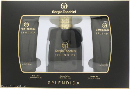 sergio tacchini splendida woda perfumowana 100 ml   zestaw 