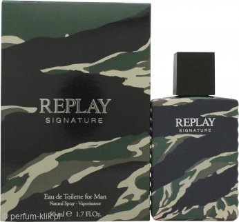 replay signature for man woda toaletowa 50 ml    