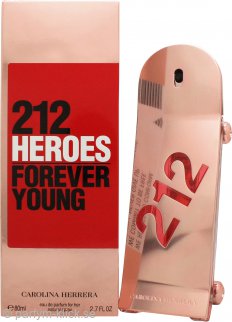 Carolina Herrera 212 Heroes Forever Young Eau de Parfum 80ml Sprej