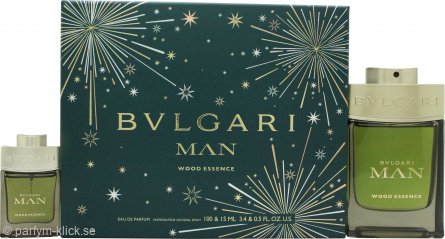Bvlgari Man Wood Essence Presentset 100ml EDP + 15ml EDP