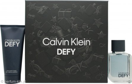 calvin klein defy woda toaletowa 50 ml   zestaw 
