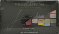 Click to view product details and reviews for Makeup revolution x jack eyeshadow palette 26g.