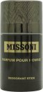 Missoni parfum pour homme deodorant stick 75ml