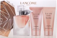 Click to view product details and reviews for Lancome la vie est belle gift set 30ml edp 50ml body lotion 50ml shower gel.