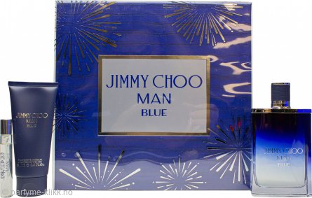 Jimmy Choo Man Blue Gavesett 100ml EDT + 100ml Dusjgel + 7,5ml EDT