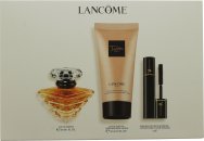 Click to view product details and reviews for Lancome tresor gift set 30ml edp 50ml body lotion 2ml mascara.