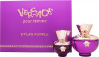 Versace Pour Femme Dylan Purple Gift Set 100ml EDP + 30ml EDP