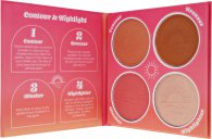 Click to view product details and reviews for Sunkissed radiant lustre face palette 4 shades.