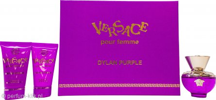 versace versace pour femme dylan purple woda perfumowana 50 ml   zestaw 