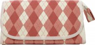 Bags Unlimited Turnburry Cosmetic Bag With Mirror - Red