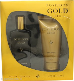 instituto espanol poseidon gold men woda po goleniu 100 ml   zestaw 