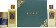 Floris Cefiro Gift Set 250ml Shower Gel + 250ml Shampoo + 75ml Deodorant Stick