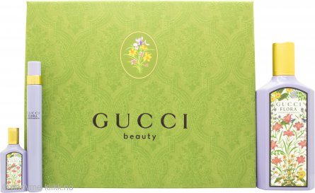 Gucci Flora Gorgeous Magnolia Gift Set 100ml EDP + 10ml EDP + 5ml EDP