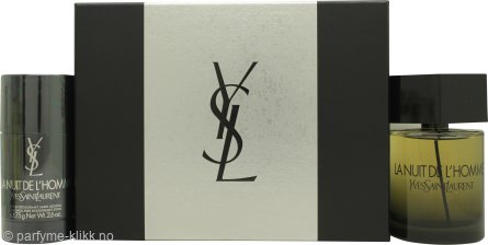 Yves Saint Laurent La Nuit de L'Homme Gavesett 100ml EDT + 75g Deodorant Stick