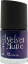 Rimmel Velvet Matte Nail Polish 12ml - 016 Purple Opulence