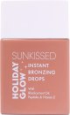 Click to view product details and reviews for Sunkissed holiday glow instant bronzing drops 28ml.