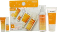 Murad the derm report getting that post facial glow gift set 60ml cleaner 30ml dark spot correcting serum 10ml face exfoliator 5ml eye dark circle corrector