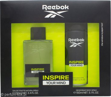 reebok inspire your mind for him woda toaletowa 100 ml   zestaw 