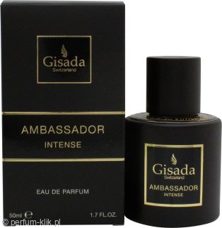 gisada ambassador intense woda perfumowana 50 ml    