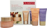 Click to view product details and reviews for Clarins extra firming collection gift set 50ml day cream 15ml night cream 15ml face mask.