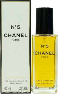 Chanel N°5 Eau de Toilette 60ml Spray Refill