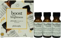 Philosophy boost your brightness trio set 3x 71g philosophy turbo booster c