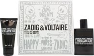Zadig & Voltaire This is Him Gift Set 50ml EDT + 50ml Shower Gel