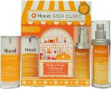 Click to view product details and reviews for Murad bright at home holiday gift set 30ml correcting serum 15ml dark circle corrector.