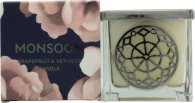 Monsoon Grapefruit & Vetiver Scented Candle 180g