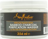 Shea Moisture African Black Soap Bamboo Charcoal Purification Masque 354ml