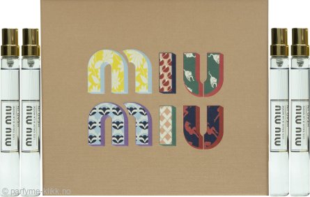 Miu Miu Les Eaux À La Mode Gift Set 2 x 10ml Head In The Clouds EDT + 10ml Daring Darling EDT + 10ml Eyes On Me EDT