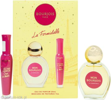 bourjois la formidable woda perfumowana 50 ml   zestaw 