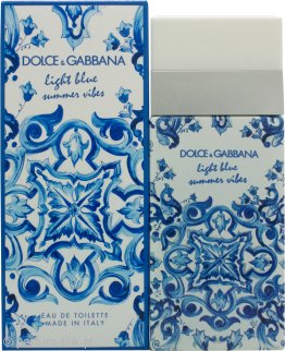dolce & gabbana light blue summer vibes