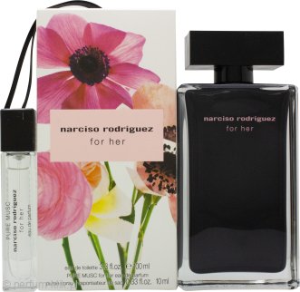 narciso rodriguez for her woda toaletowa 100 ml   zestaw 