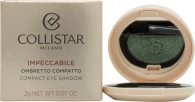 Collistar Impeccable Compact Eye Shadow 2g Refill - 340 Smeraldo Frost