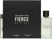 Abercrombie & Fitch Fierce Gift Set 100ml EDC + 10ml EDC