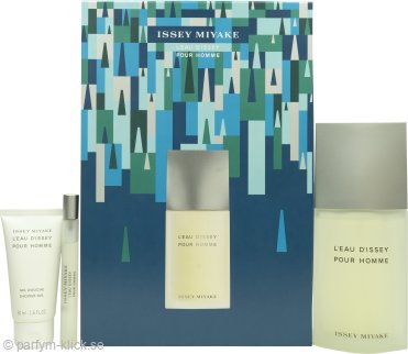 Issey Miyake L'Eau d'Issey Pour Homme Gift Set 125ml EDT + 50ml Shower Gel + 10ml EDT