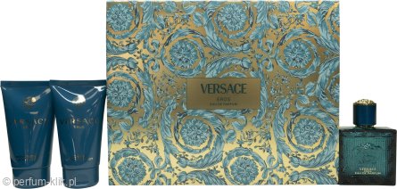 versace eros woda perfumowana 50 ml   zestaw 