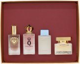 Dolce & Gabbana Miniature Gift Set 5ml Devotion EDP + 5ml Q EDP + 4.5ml Light Blue EDP + 5ml The One EDP