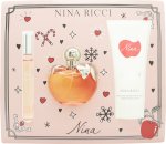 Nina Ricci Nina Gift Set 80ml EDT + 100ml Body Lotion + 10ml EDT