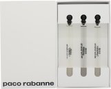 Paco Rabanne Discovery Miniature Gift Set - 3x4ml 1 Million EDT Splash + Invictus EDT Splash + Phantom EDT Splash