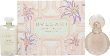 bvlgari rose goldea blossom delight woda perfumowana 50 ml   zestaw 